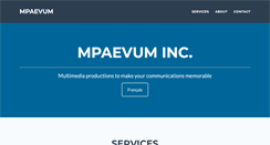 Desktop Screenshot of mpaevum.com